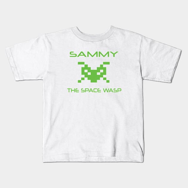 Sammy the Space Wasp Kids T-Shirt by Neon Lovers